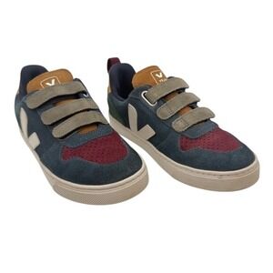 Veja Kids Suede Sneakers EUR 34 US 3‎ Colorblock Rubber Soles